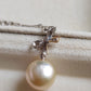 18k gold pendant genuine golden south sea pearl 10.8mm