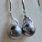 Classic Jewellry set Genuine tahitian sea pearls 10.2-10.4mm