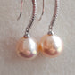 'Fairy Peach' Jewellery set Genuine freshwater pearls 11.8-12.2mm