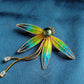 'Dragonfly' Genuine Tahitian sea pearl 9.3mm brooch