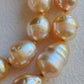 7.7-9.9mm Genuine Golden south sea earrings classic necklace