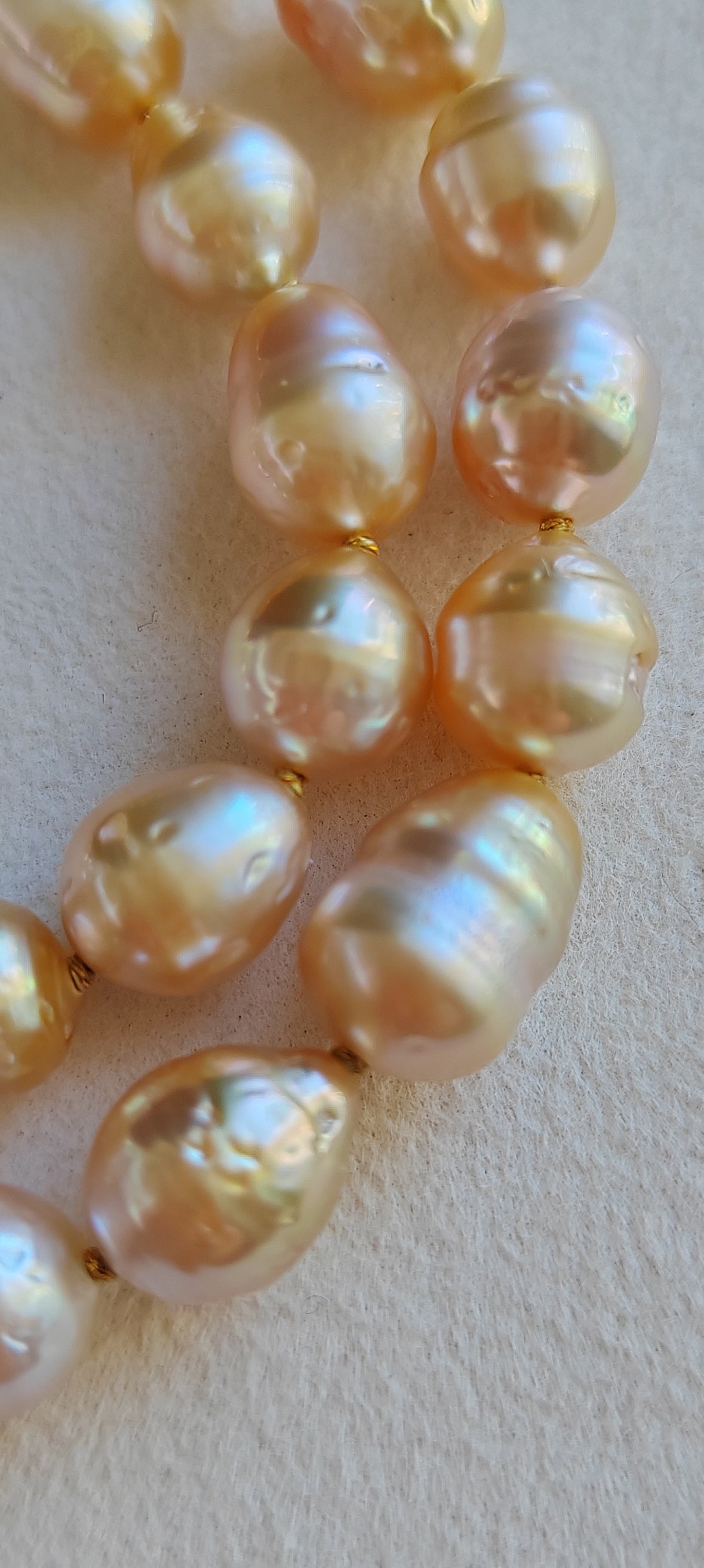 7.7-9.9mm Genuine Golden south sea earrings classic necklace