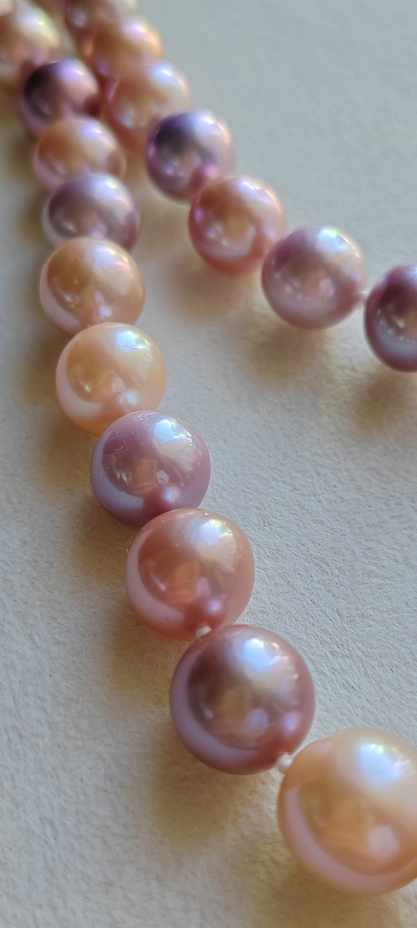 11-12.7mm Genuine freshwater pearls classic necklace