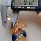 'Early Autumn' brooch genuine south sea white pearl 9.7mm