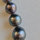 9.3-12mm Genuine Tahitian south sea pearls Baroque necklace