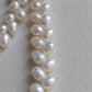 4.6-5.1mm Genuine freshwater pearls 'Épis de blé' necklace