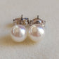 6-6.5mm Genuine Akoya pearls Essential earrings studs