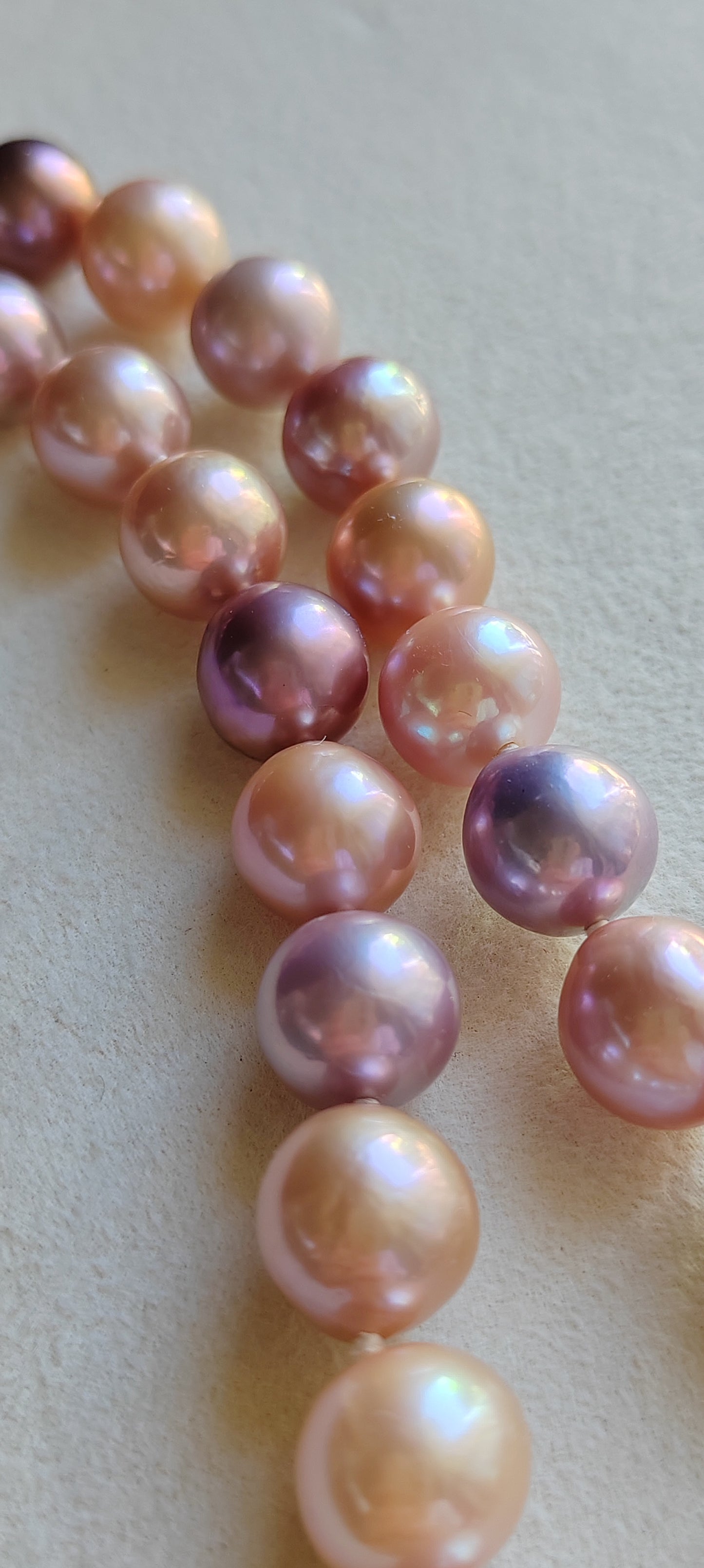 11-12.7mm Genuine freshwater pearls classic necklace