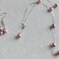 6-7mm Genuine freshwater pearl multicolour jewellry set