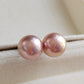10.1mm Genuine freshwater pearl Every-day earrings studs