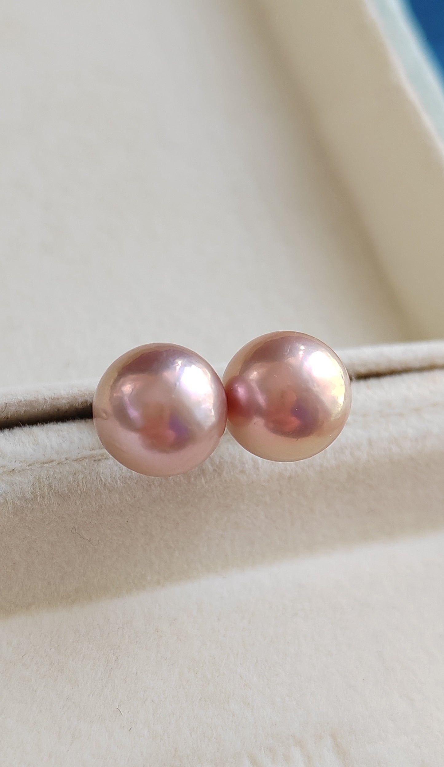 10.1mm Genuine freshwater pearl Every-day earrings studs