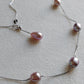 6-7mm Genuine freshwater pearl multicolour jewellry set