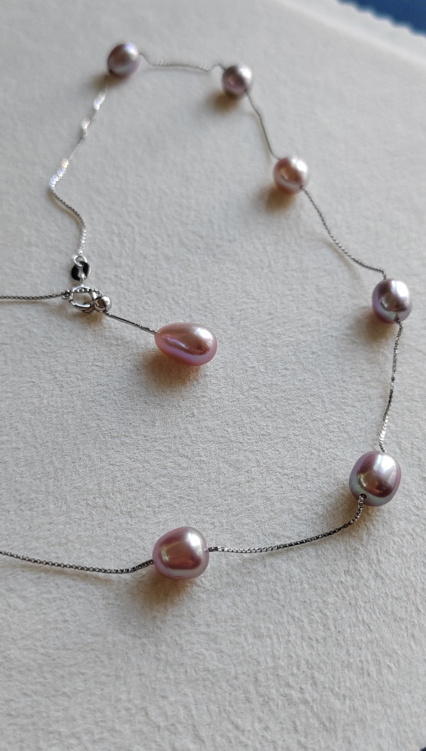 6-7mm Genuine freshwater pearl multicolour jewellry set