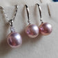 10.7-11mm Genuine freshwater pearl jewellry set