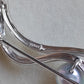7.8mm Genuine Japanese akoya pearl AAA sterling silver elegant brooch/pendant