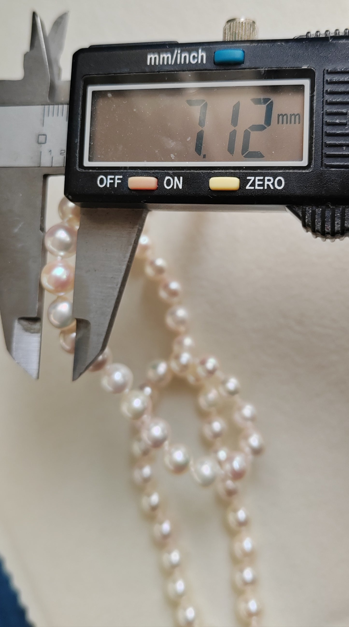 6.5-7mm Genuine Akoya pearls classic necklace