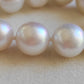 9.8-14.8mm Genuine south sea white pearls classic necklace