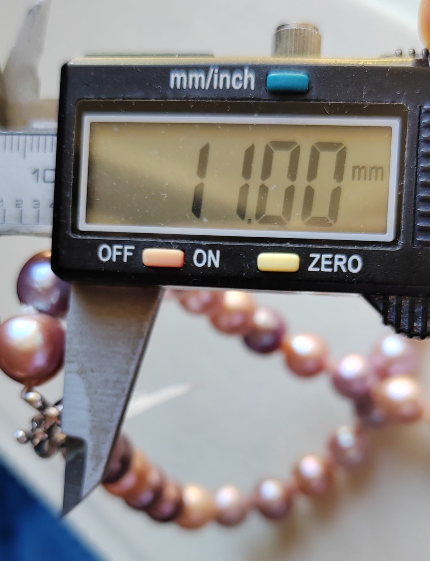 11-12.7mm Genuine freshwater pearls classic necklace