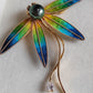 'Dragonfly' Genuine Tahitian sea pearl 9.3mm brooch
