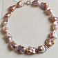 15.5-19.2mm Genuine freshwater pearl big baroque necklace