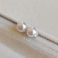 5.5-6mm Genuine freshwater pearls Essential earrings studs
