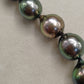 Rare release Rikitea Tahitian sea pearl necklace 9-10.8mm