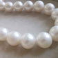9.2-10.4mm Genuine freshwater pearl uniform necklace