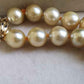 Classic princess necklace genuine golden south sea pearls 8.4-12.6mm