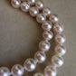 6.9-7.6mm Genuine freshwater pearls classic necklace