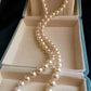 6.6-7.2mm Genuine Japanese Akoya pearls uniform necklace 48cm