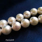 6.6-7.2mm Genuine Japanese Akoya pearls uniform necklace 48cm