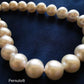 6.6-7.2mm Genuine Japanese Akoya pearls uniform necklace 48cm