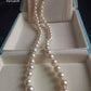 Classic uniform necklace genuine Japanese akoya pearls 6-6.6mm