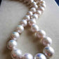 10.5-12.6mm Genuine freshwater pearls classic necklace 45cm