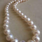 6.9-7.6mm Genuine freshwater pearls classic necklace