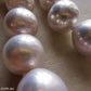 10.5-12.6mm Genuine freshwater pearls classic necklace 45cm