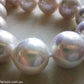 10.5-12.6mm Genuine freshwater pearls classic necklace 45cm