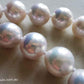 10.5-12.6mm Genuine freshwater pearls classic necklace 45cm