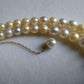 5.0-6.6mm Genuine Japanese akoya round pearls 18k gold necklace/chocker