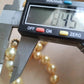 8.4-11.8mm Genuine Golden South Sea Pearls classic necklace